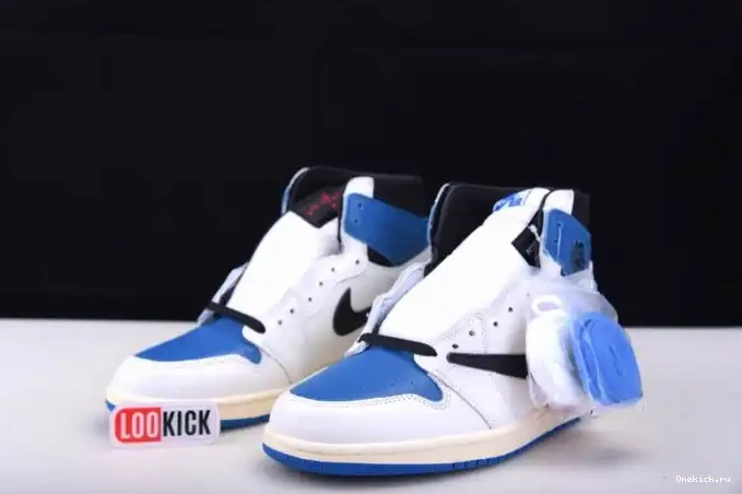 One Kick Jordan Air and White DH3227-105 Blue Travis 1 Scott 0610